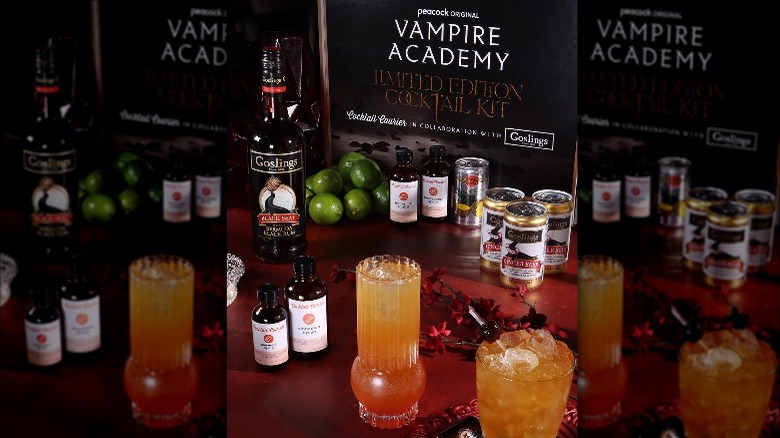 Peacock Vampire Academy cocktail kit