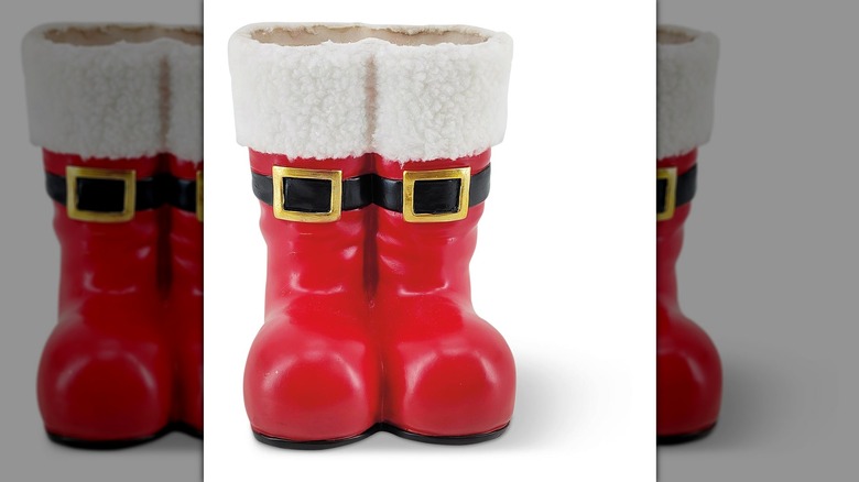 decorative Santa boots