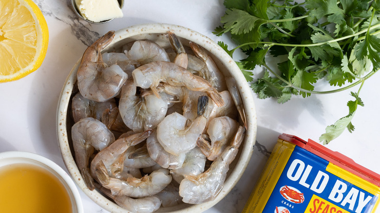ingredients for old bay shrimp