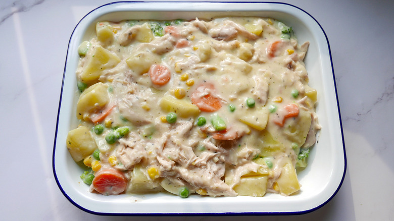 chicken pot pie filling