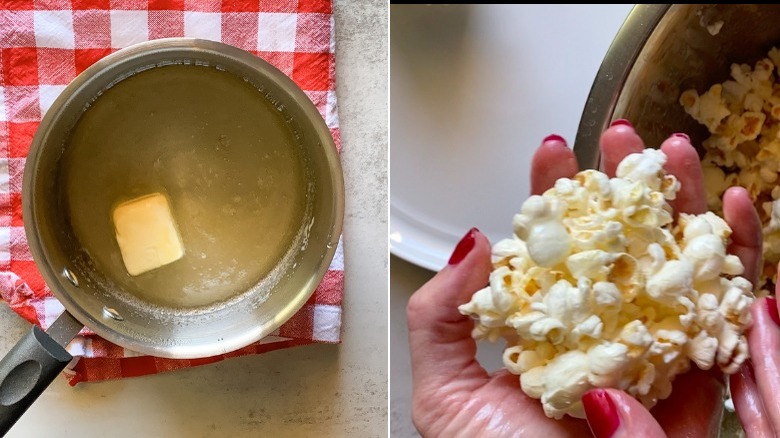 forming popcorn balls