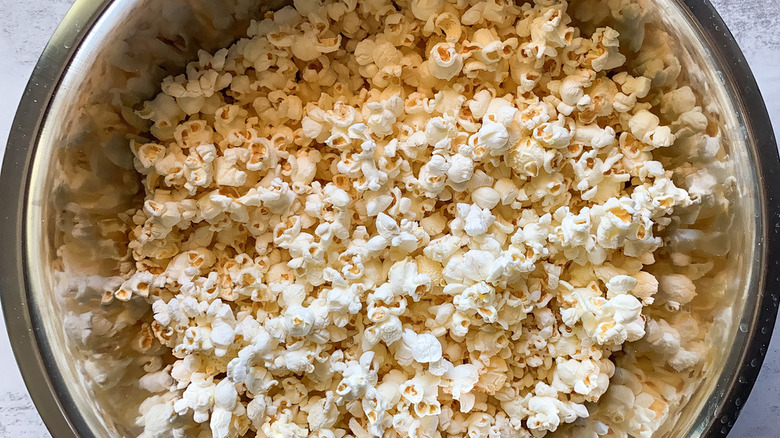 popped popcorn