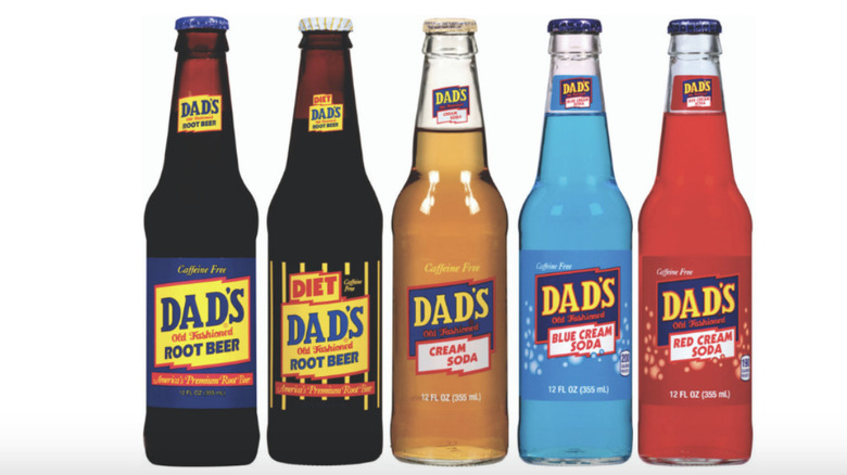 Dad's range of sodas