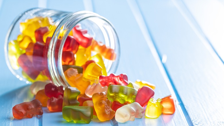 jar of gummy bears