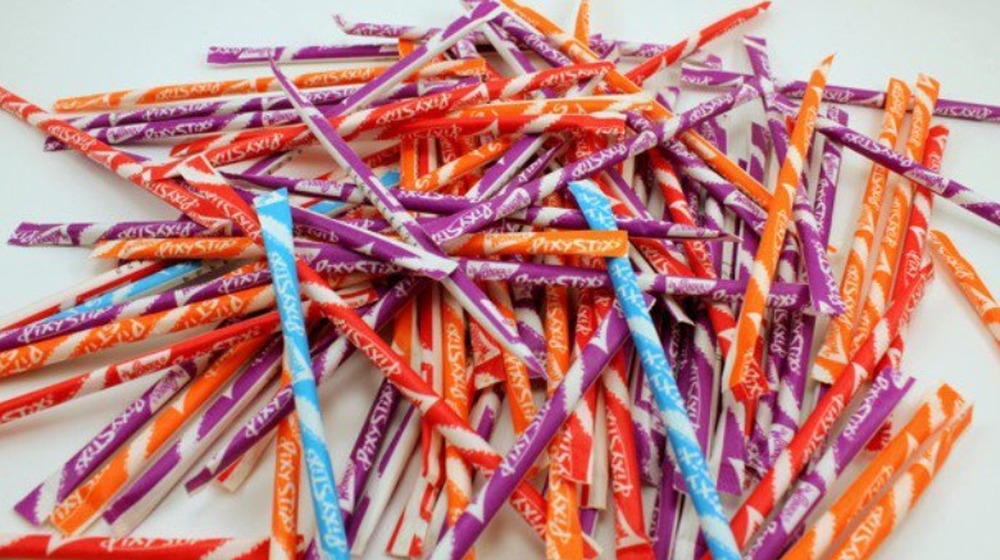 old-school candy Pixy Stix