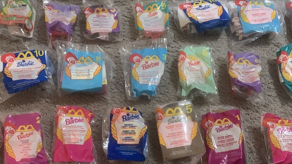 Barbie Dolls happy meal toys