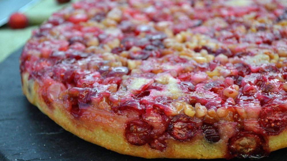 Nantucket cranberry pie for thanksgiving