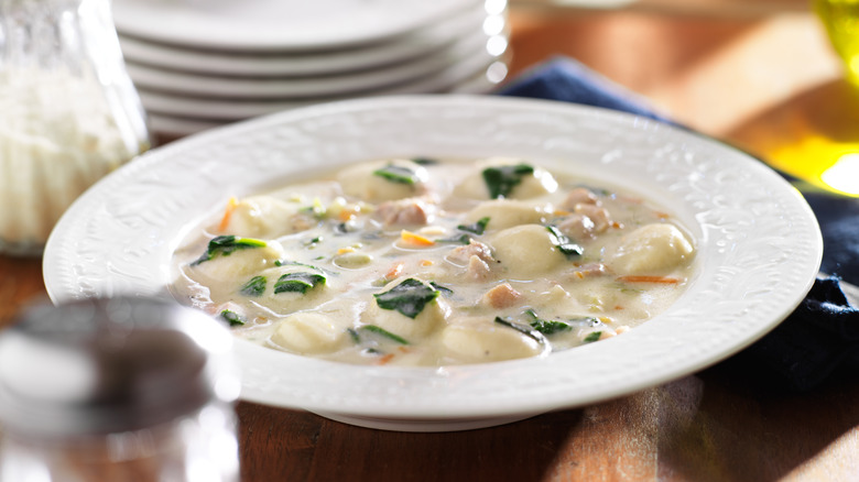 Chicken & Gnocchi Soup