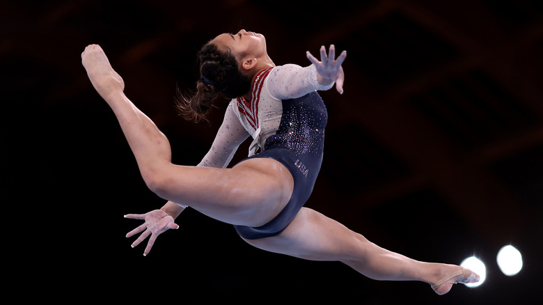 Olympian Sunisa Lee in competing in Tokyo