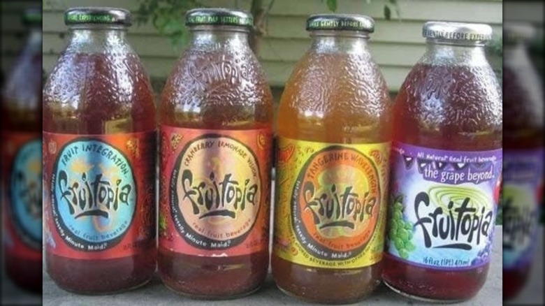 fruitopia variety in glass bottles