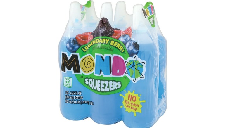 blue mondo bottles in pack