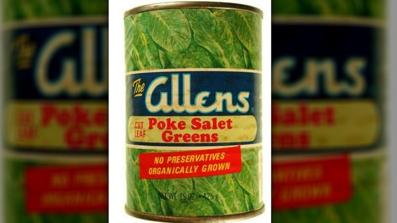 poke salet in a can