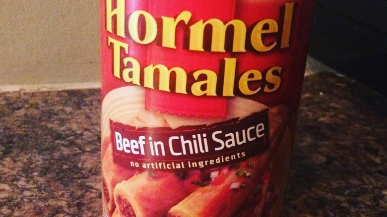 Canned tamales