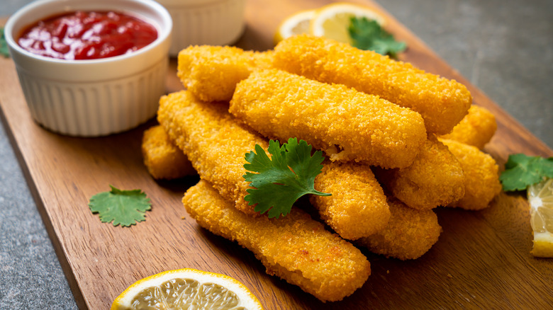 Frozen fish sticks 