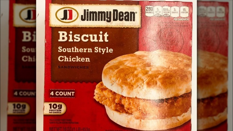 Jimmy Dean frozen chicken biscuits