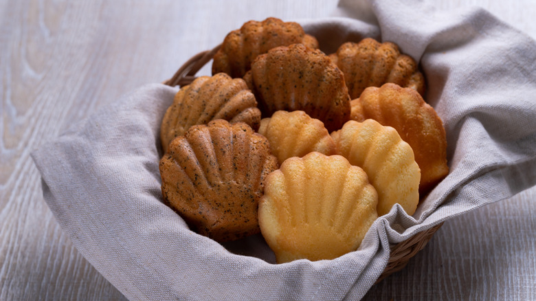 madeleines in a basket