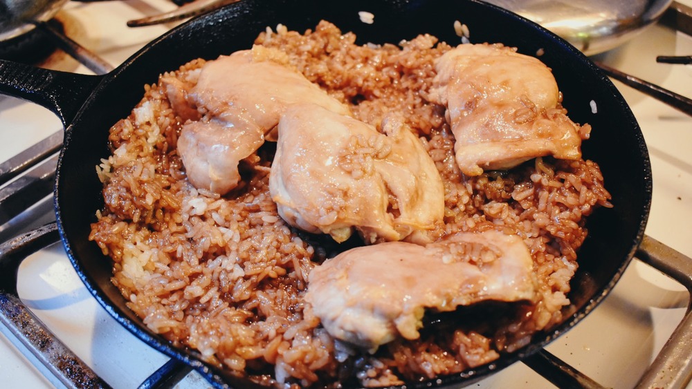 One-pot teriyaki chicken