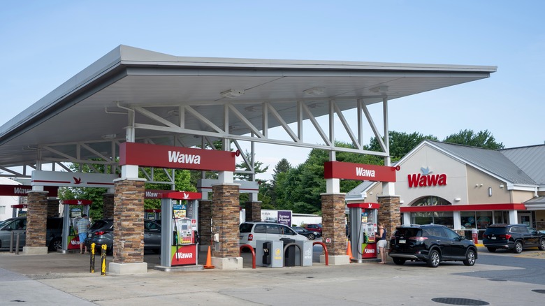 Wawa gas station