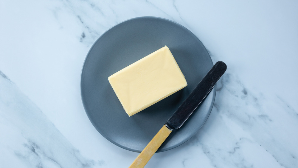 unsalted butter in your orange chocolate loaf cake