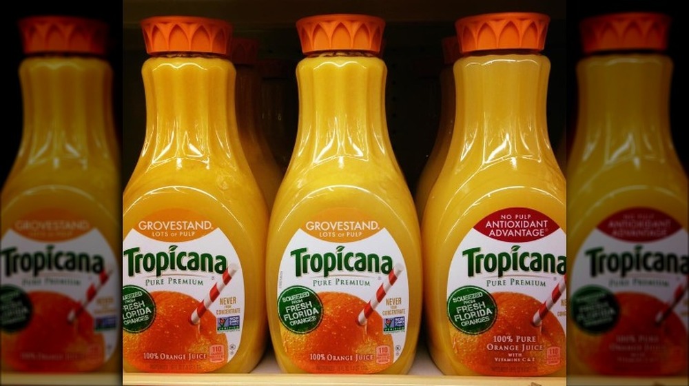 Tropicana orange juice