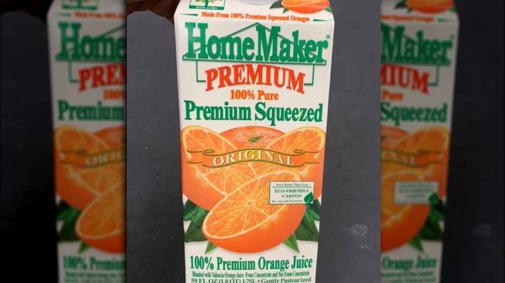 HomeMaker orange juice