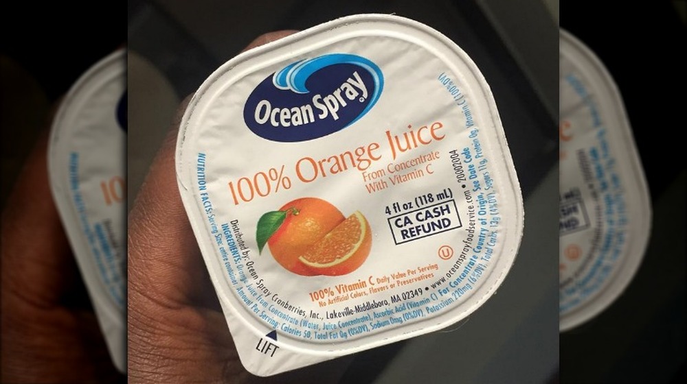 Ocean Spray orange juice