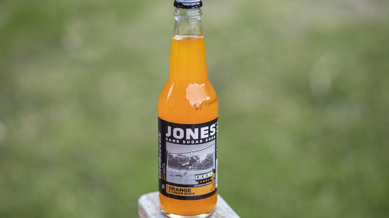 Jones Orange and Cream Cane Sugar Soda