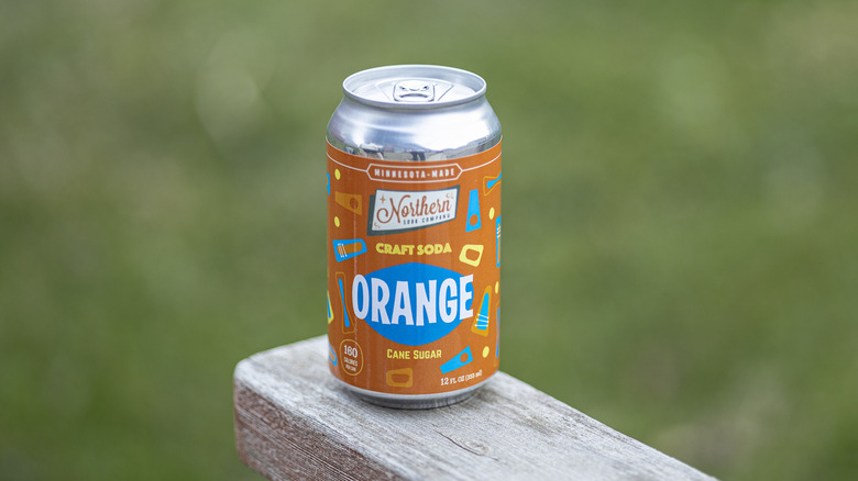 Northern Soda Company Orange Craft Soda