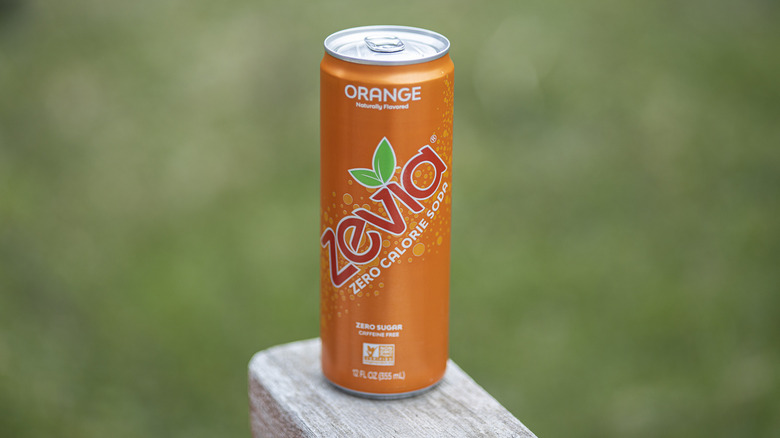 Zevia Orange Zero Calorie Soda