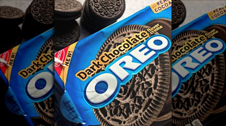 dark chocolate oreos