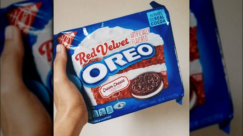 red velvet oreos