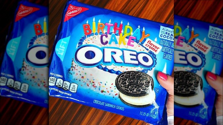 birthday cake oreos