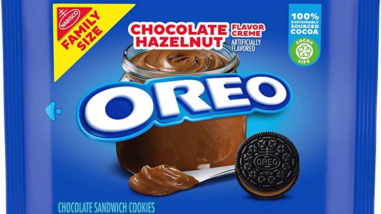 Chocolate Hazelnut Creme Oreos