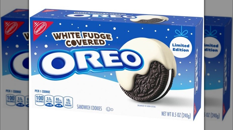 White Fudge-covered Oreos