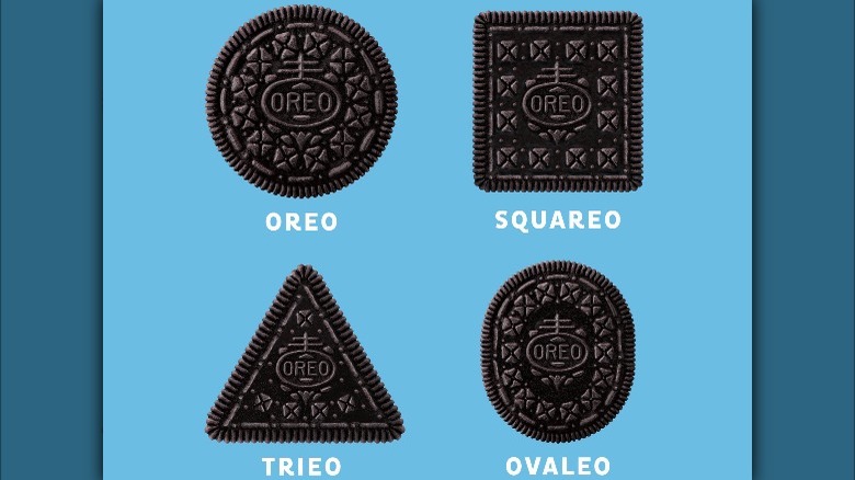 new Oreo shapes