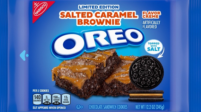 Pack of Salted Caramel Brownie Oreos