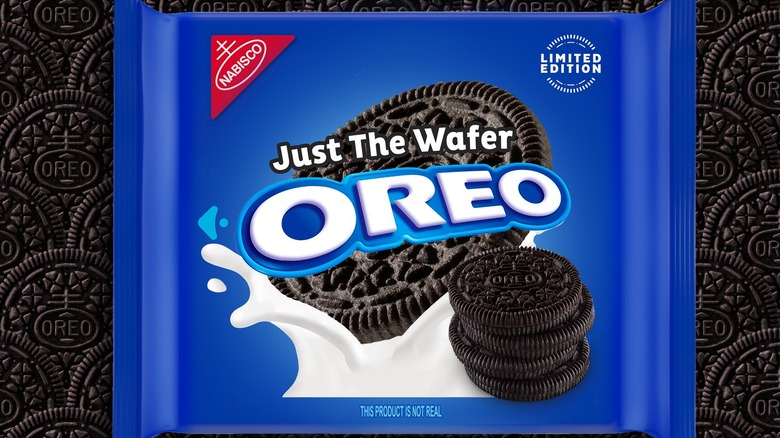 Faux "Just The Wafer" Oreo packaging