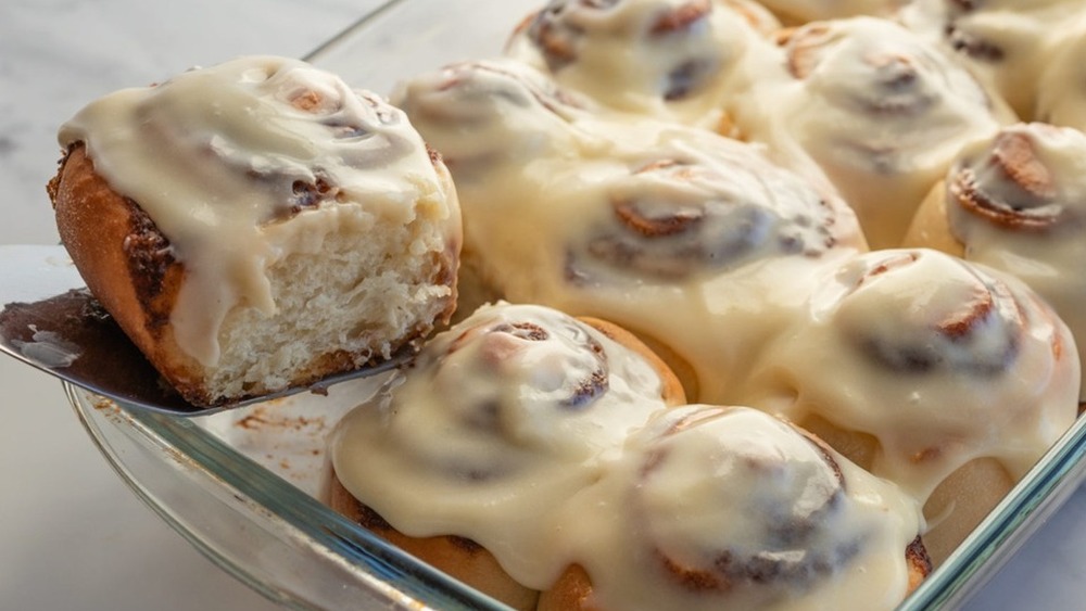 Cinnamon Rolls for breakfast