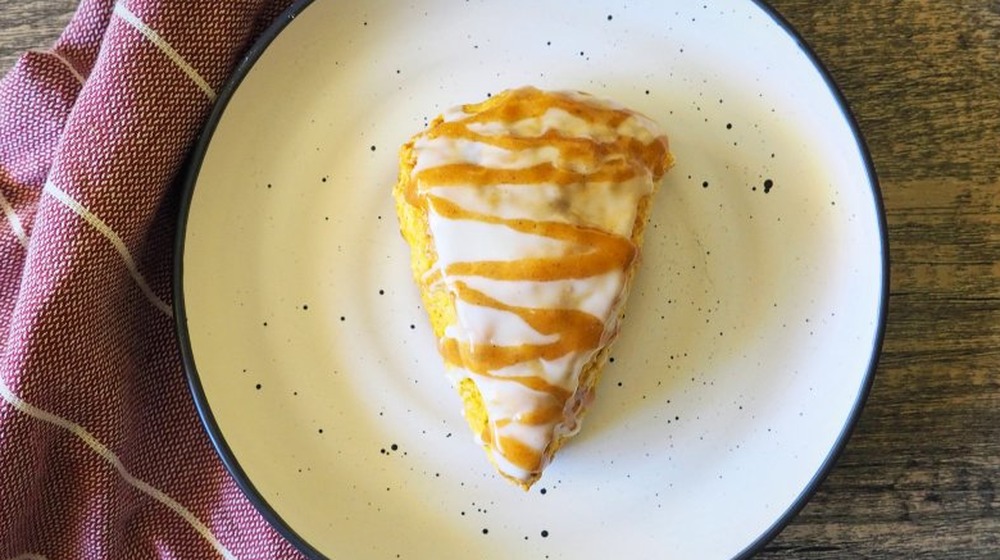 Pumpkin Scones for breakfast