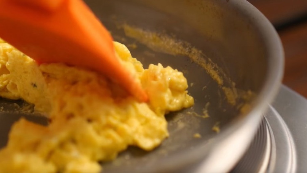 Scrambled Eggs for breakfast