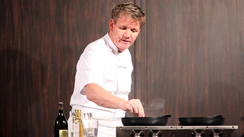 Gordon Ramsay cooking