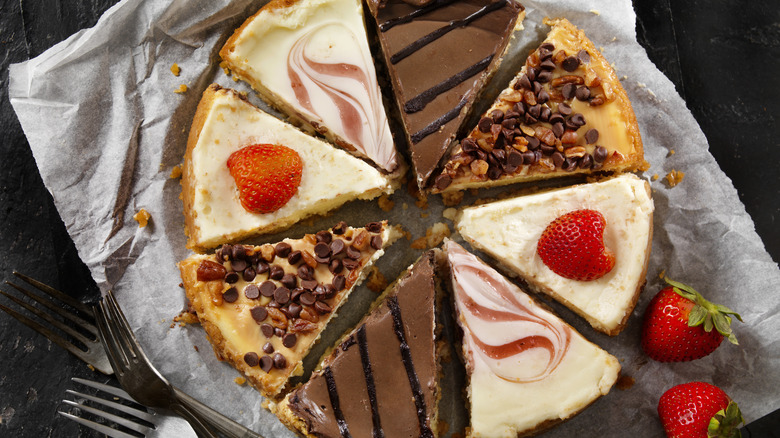 cheesecake variety platter