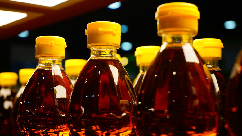 bottles of fish sauce