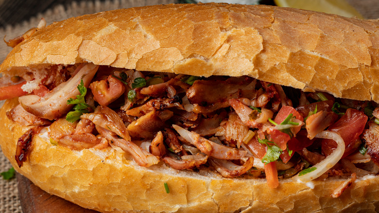 barbecue chicken sandwich