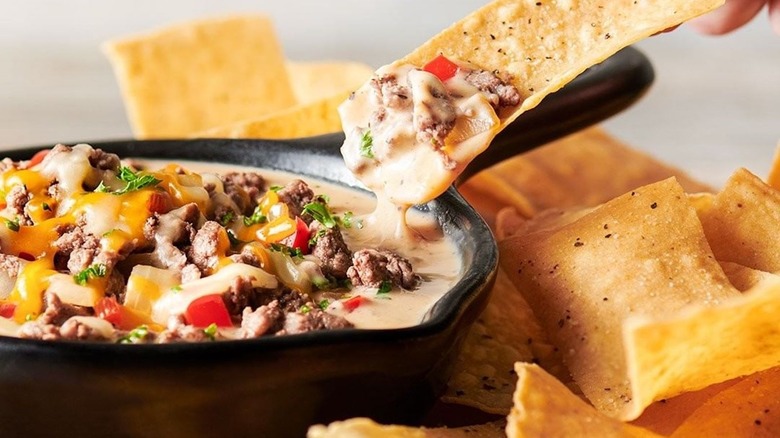 Outback three cheese steak dip