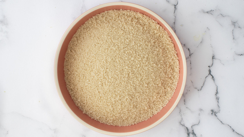 panko breadcrumbs in bowl