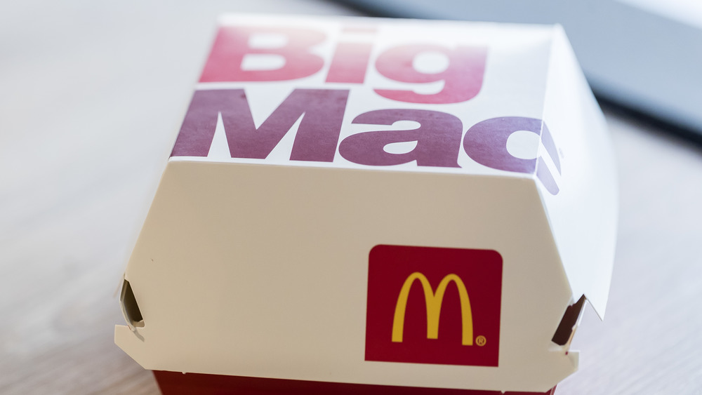 The Big Mac from McDonald's