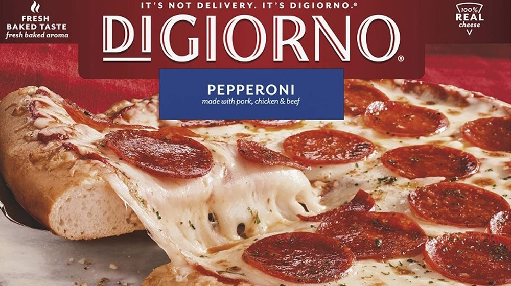 DiGiorno frozen pizza box