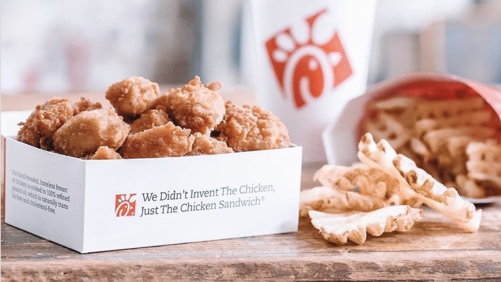 Chick-fil-A chicken nuggets