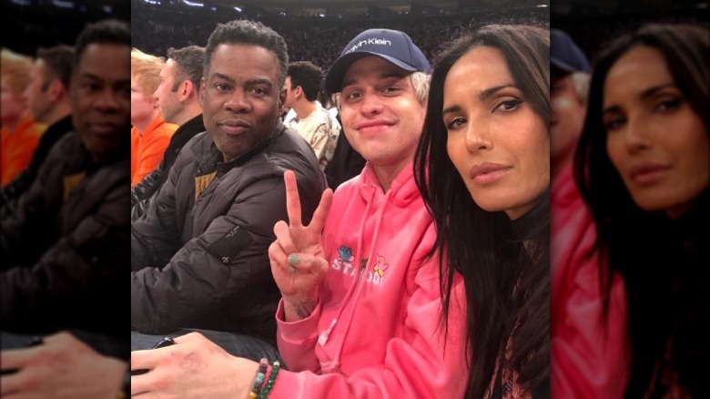 Chris Rock, Pete Davidson, and Padma Lakshmi